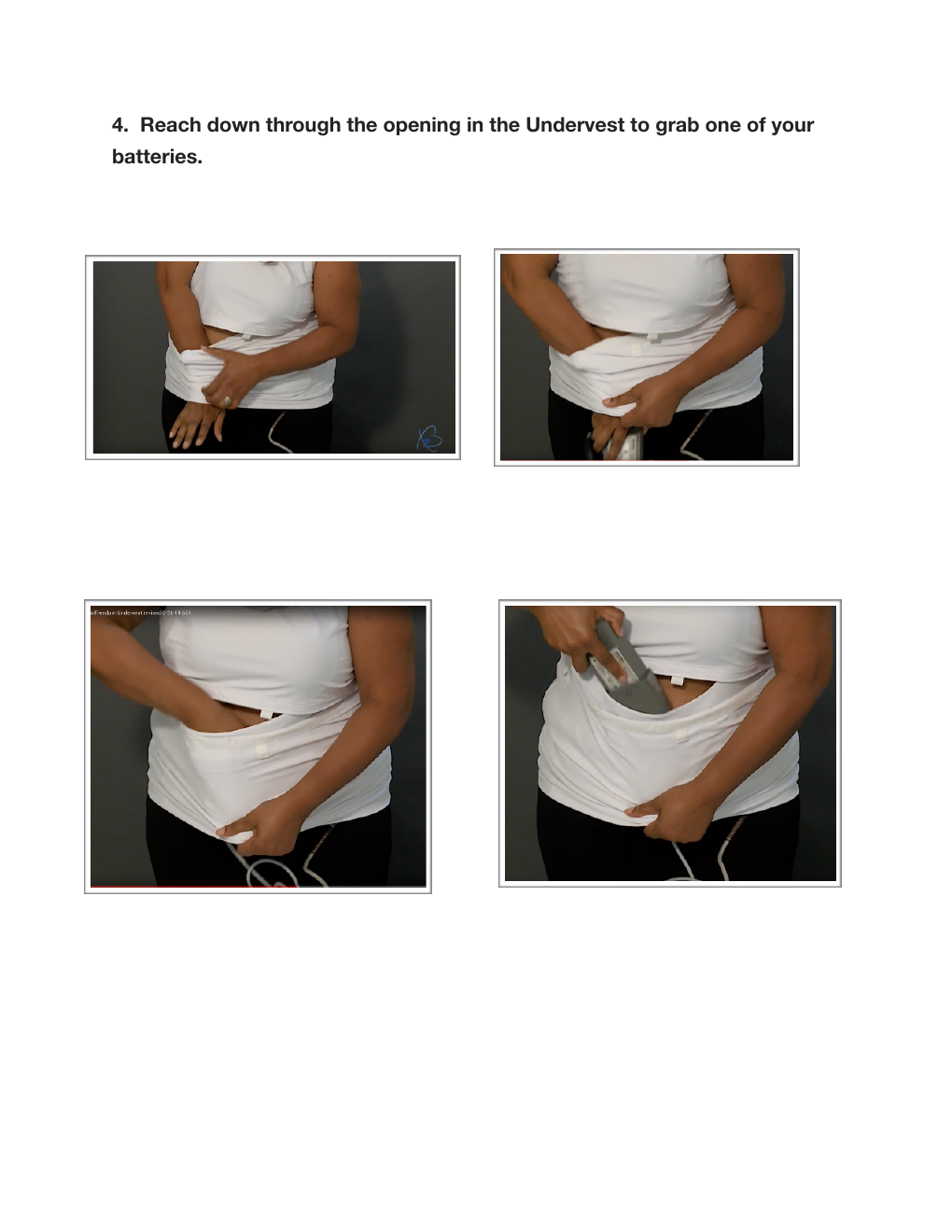 Freedom Undervest — LVAD Equipment Support Garment